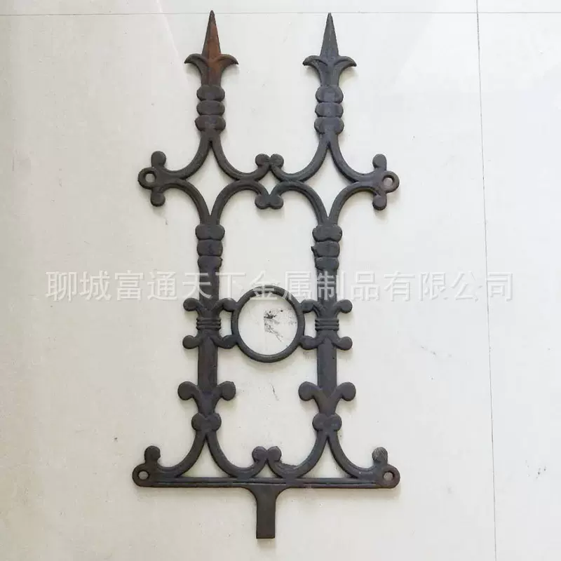 批发球墨庭院围栏铁艺欧式花圃栅栏玛钢护栏小区别墅栏杆防护栏