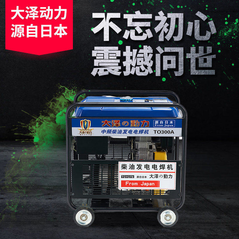 大泽动力300A柴油发电电焊机TO300A其他机、机组充电柴油机