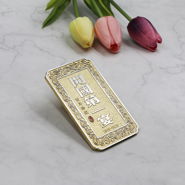 厂家高光凹凸冲压铝牌门业标牌家具金属铁牌铭牌铜牌Logo