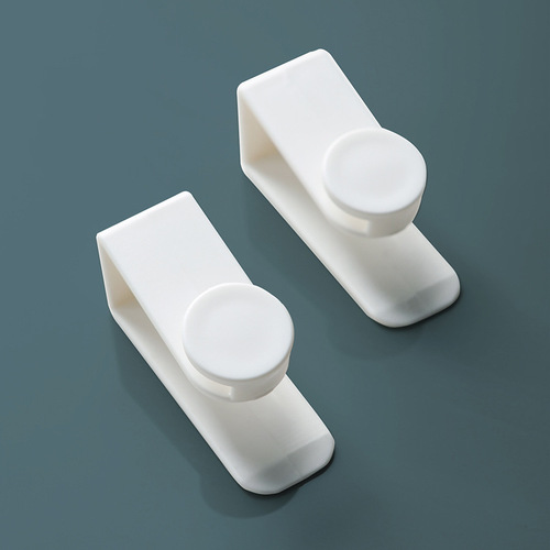 2020 new style 2-pack Japanese-style multi-functional nail-free and traceless cabinet door rear hooks 2-pack wish foreign trade