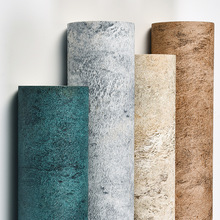 北欧ins风水泥灰墙纸 现代简约纯色素色卧室客厅硅藻泥工业风壁纸