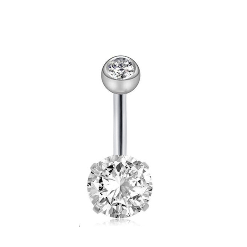 Pointed titanium steel lip stud product view