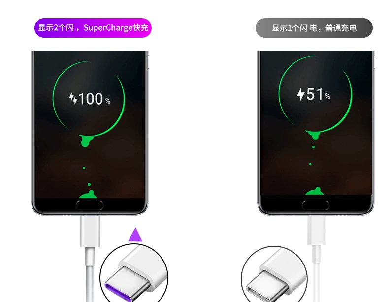 Кабель для сверхбыстрой зарядки Type-C 5A, подходит для телефонов Android Mate30 20/m10