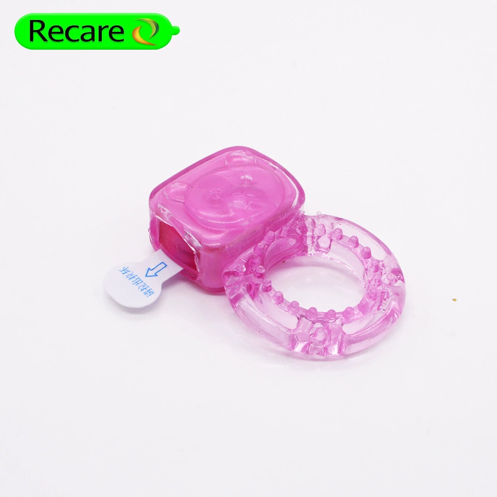 Recare vibrate the ring -lapse delay ring silicon glue ring lock essence of adult products wholesale