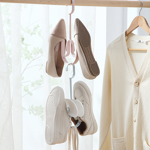 Shoe drying rack, windproof multi-functional rotating shoe drying rack, floor-standing clothes hanger, large quantity and discounts