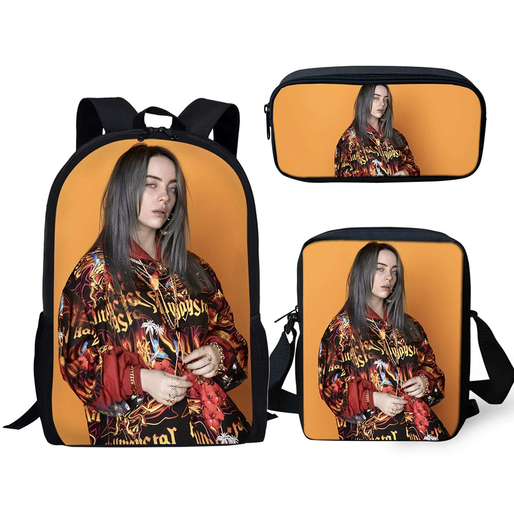 Backpack, shoulder bag, pencil case, set, new collection, custom-made, 3 piece set