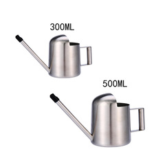 Stainless steel long mouth flower watering kettle small watering kettle children's indoor shower sprinkler gardening 300/500ML