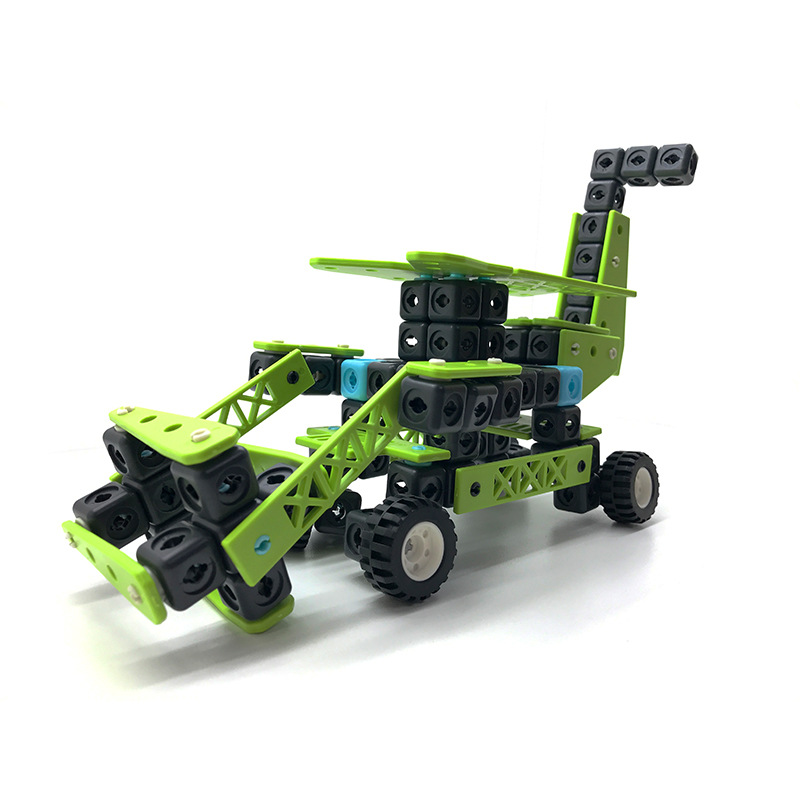 原创DIY颗粒拼接插件积木激发儿童大脑想象力创造力益智玩具