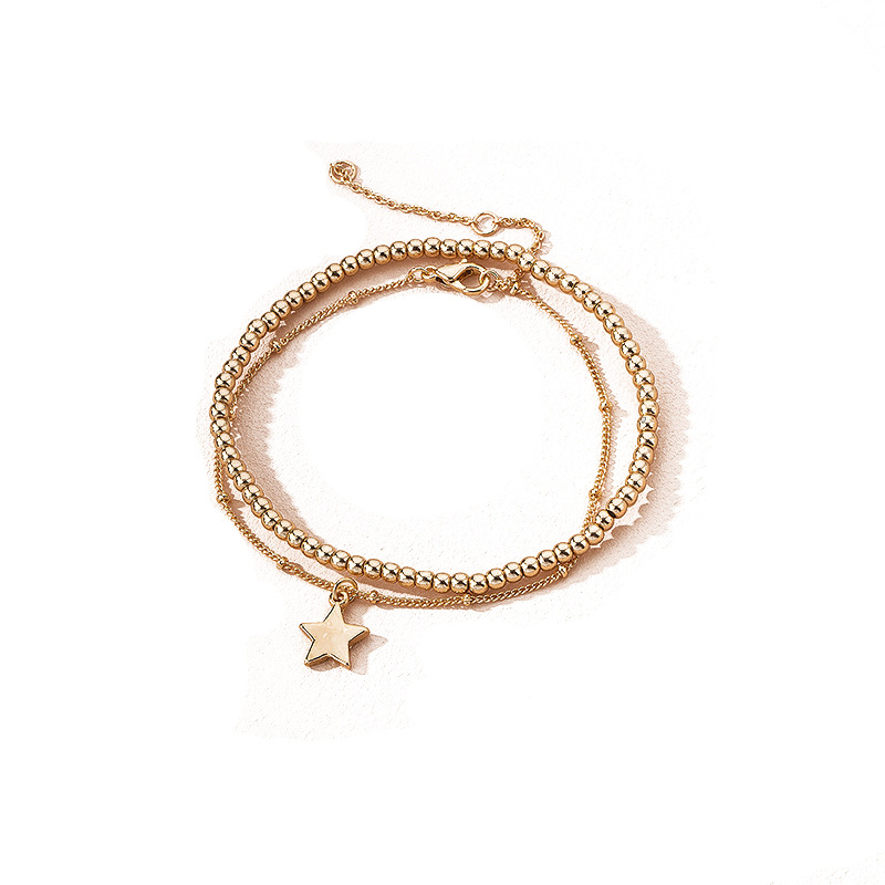 Fashion Niche Simple Star Alloy Bracelet For Women Jewelry Wholesale display picture 5