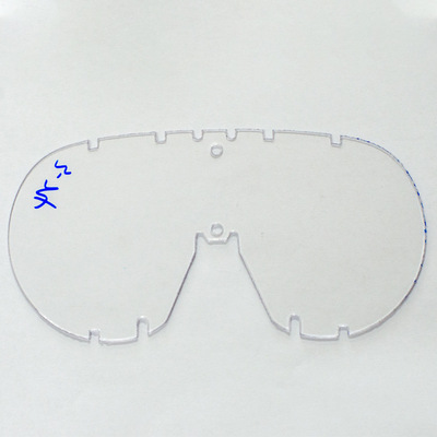 PC板双面防雾PC板 PC抗病毒镜片 透明防雾镜片 防喷溅眼镜材料