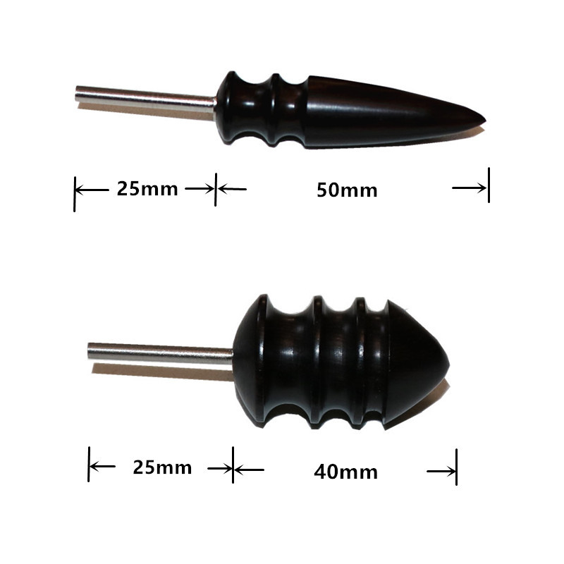 檀木打磨头 紫光檀抛光轮手工diy皮具皮边修整塑形工具电动打磨轮