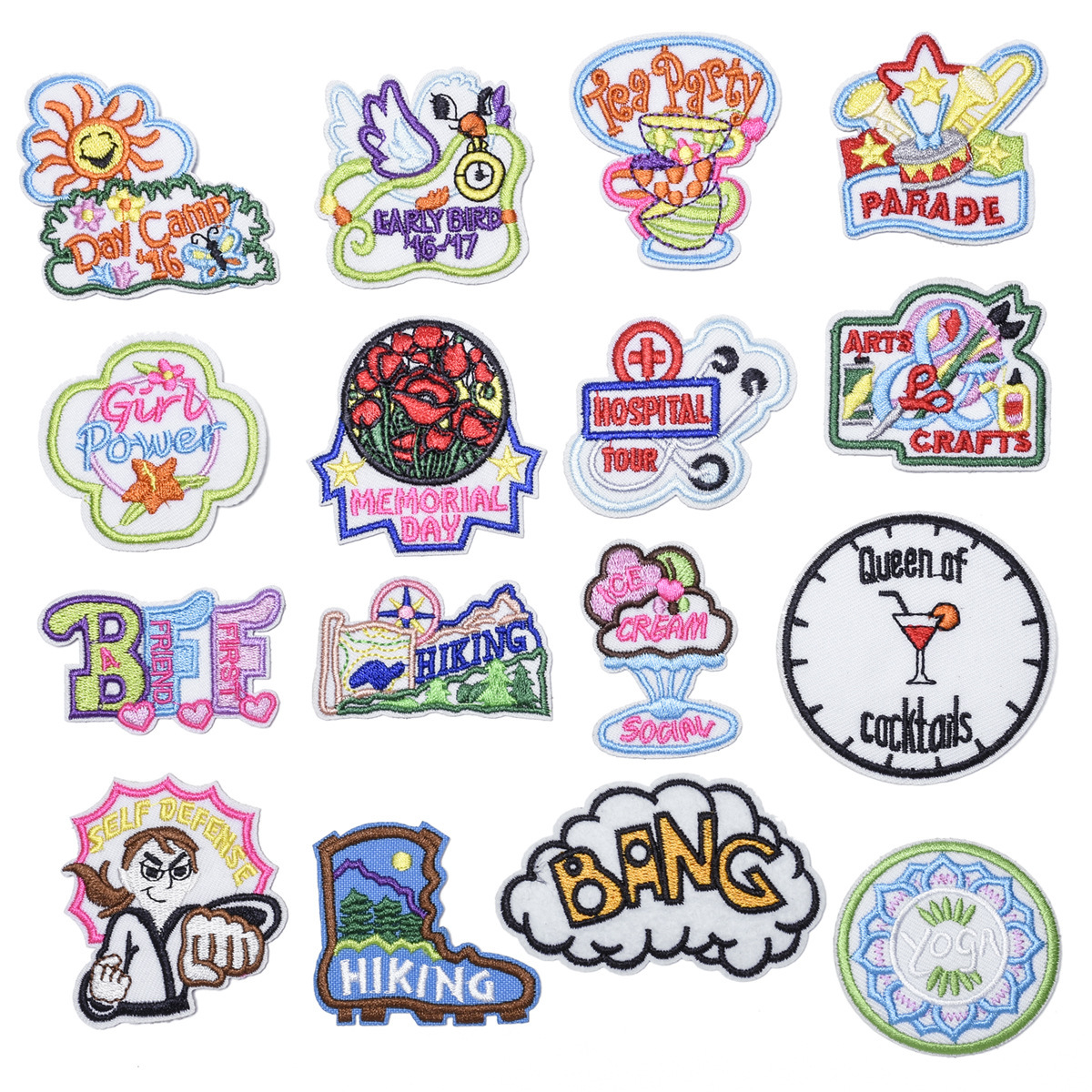 cloth sticker, clothes patch , badge variety, cloth sticker