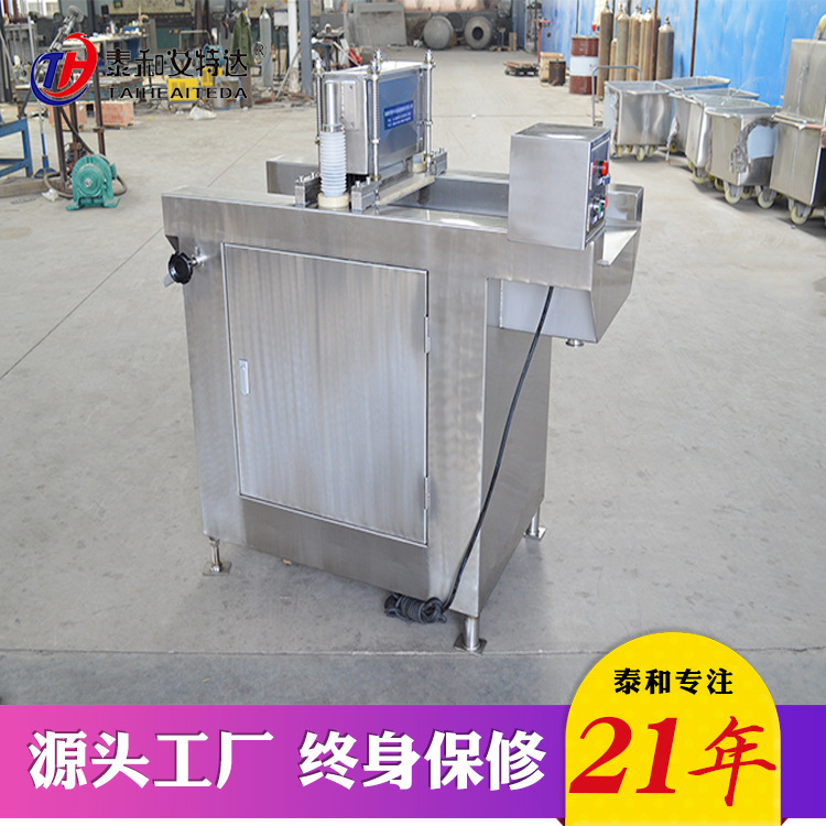 泰和厂家促销牛排嫩化断筋机 进口牛肉纤维嫩化断筋设备