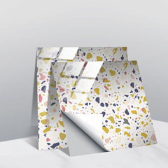 TS263 跨境亞馬遜Ebay水晶瓷磚貼防滑覆膜地板貼簡約貼紙牆貼系列