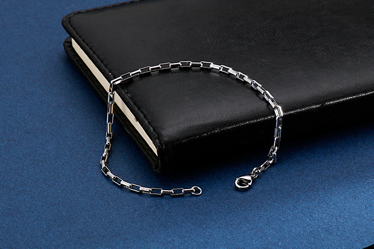 304 Stainless Steel Material Simple Style Streetwear Geometric 304 Stainless Steel Bracelets In Bulk
