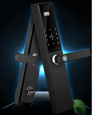 锁神一握开指纹锁防盗门锁APP指纹密码门锁工程公寓家用|ru