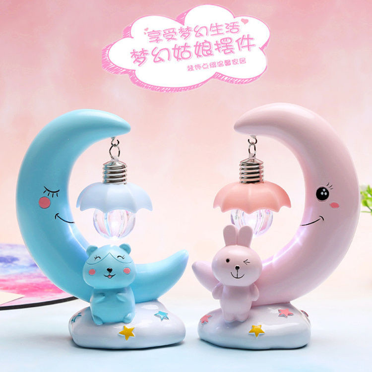 Cartoon cute night light for home use