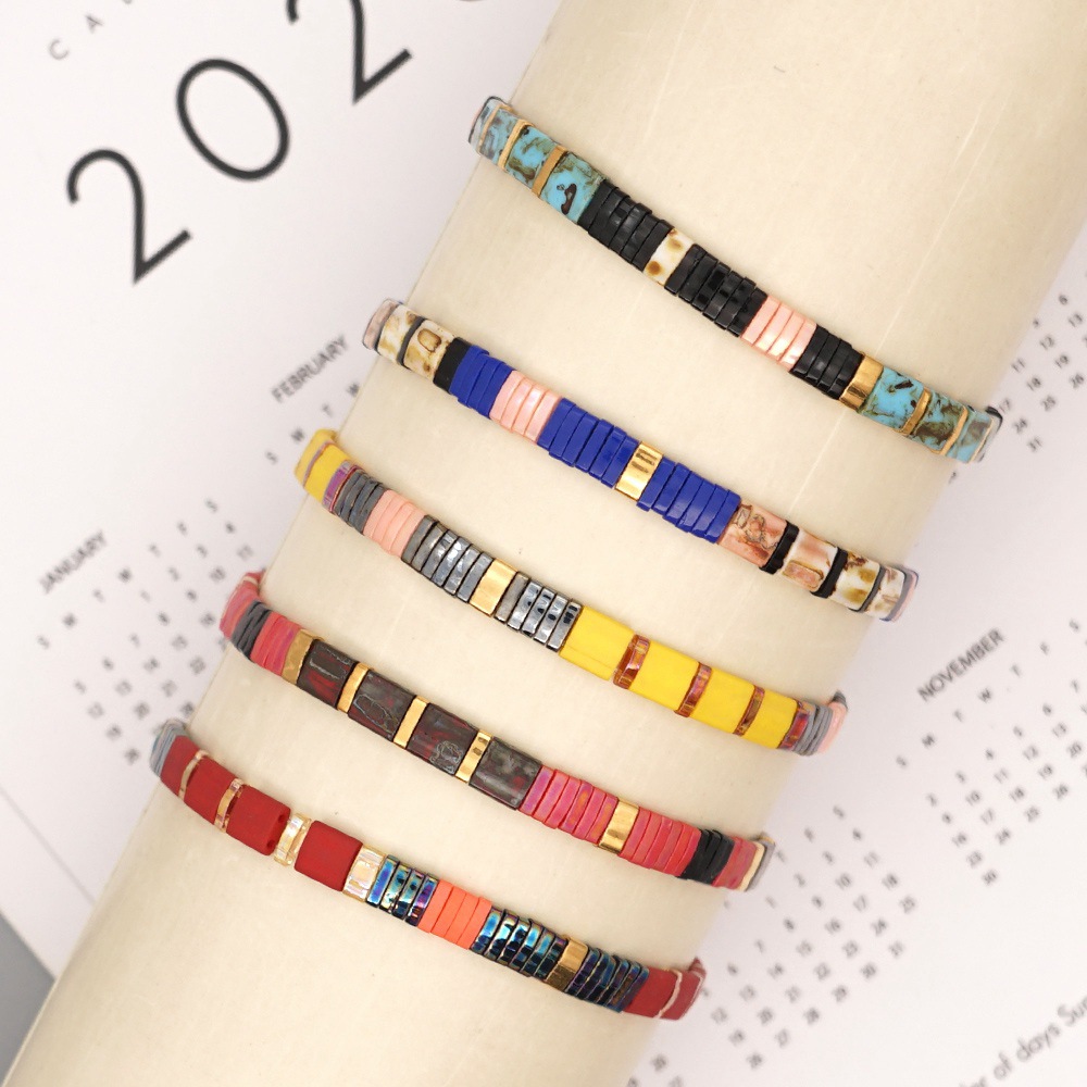 European and American autumn and winter tila jewelry small bracelet simple stacking jewelrypicture1