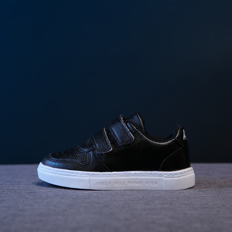 Bambini Little 2022 Primavera Nuova Edizione Coreana Ragazzi e Ragazze Board Bianco Nero Scarpe Casual Scuola Primaria Studenti_voghion.com