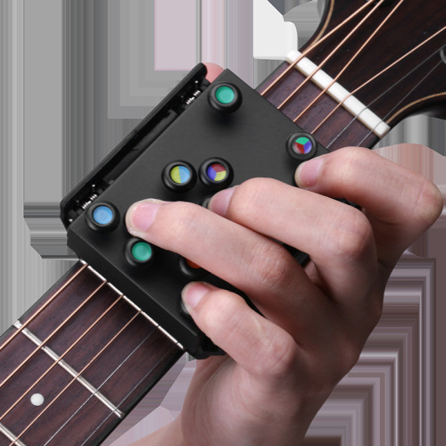 Guitar chord folk guitar auxiliary one-key chord auxiliary playing tool for beginners finger climbing grid training