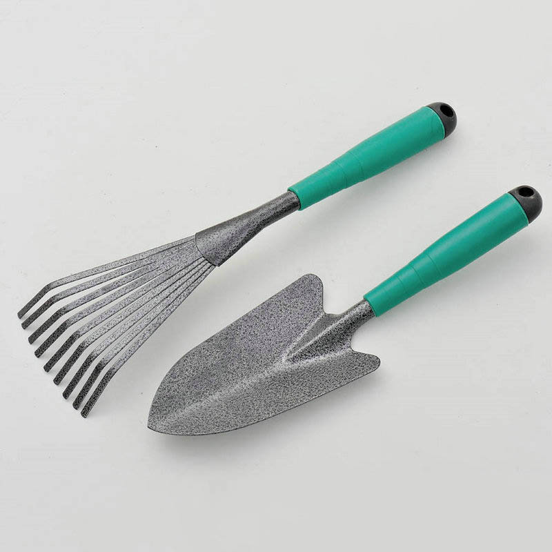 厂家定制 儿童园林工具三件套 小铲耙子儿童迷你种植园林工具套装