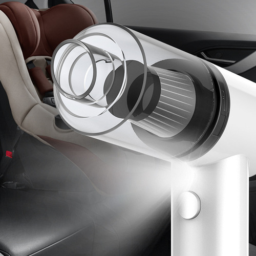 Car Mini Wet and Dry Vacuum Cleaner, Dual-Purpose Cordless Handheld Portable Vacuum Cleaner
