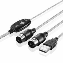�µ�USB IN-OUT MIDI�ӿ���|�D�Q����PC�����I�P�m�������D�ӿ�