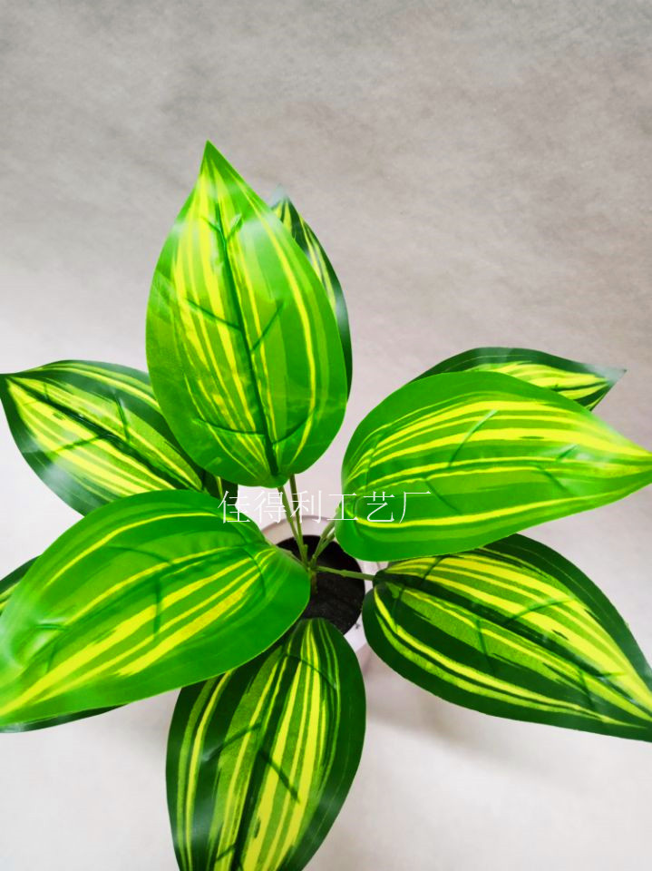 Manufactor Direct selling Simulation 9 Brazilwood Plant Wall parts Plastic flowers decorate engineering