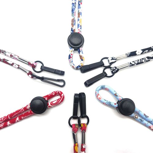 New Korean-style cotton rope strap, adjustable strap, necklace strap, hat strap, grass hat anti-fall rope