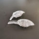 Deep diving floating water bait blank Rock little fat with noise steel ball 10g/7gdiy bait embryo