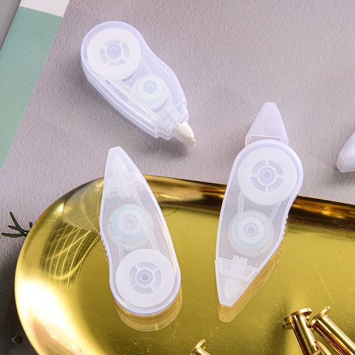 Simple 8 meters each, 6 packs of film correction tapes for students, large-capacity correction tapes, office school supplies