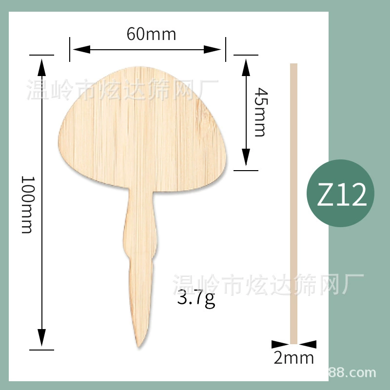 Бамбуковые этикетки растений Этикетки растений Бамбуковые палочки Бамбуковые брендовые Цветочные этикетки Бамбуковые палочки Бамбуковые этикетки Гриб