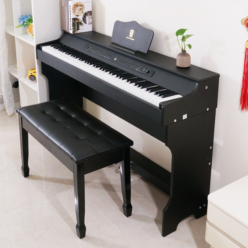 電子鋼琴88鍵重錘家用成人考級幼師教學兒童初學者數碼電鋼琴木質