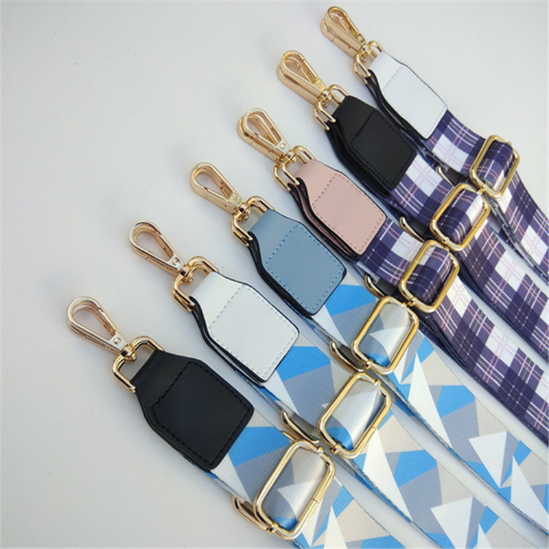 Polyester Geometric Sling Strap Bag Accessories display picture 3