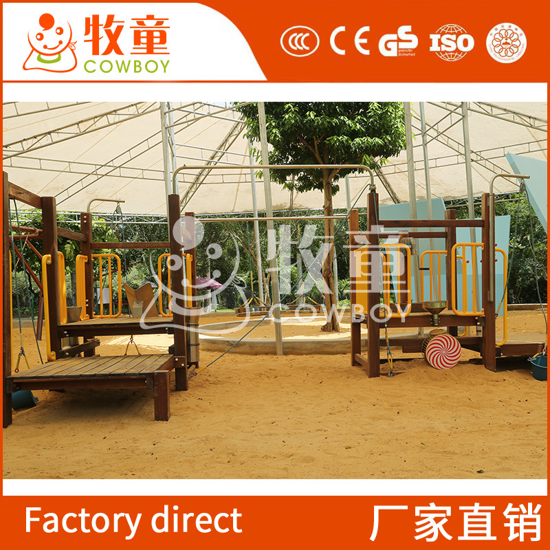 Jardín de infantes juego infantil piscina de arena jardín de infantes juego al aire libre área de arena instalaciones jardín de infantes equipo de piscina de arena de madera