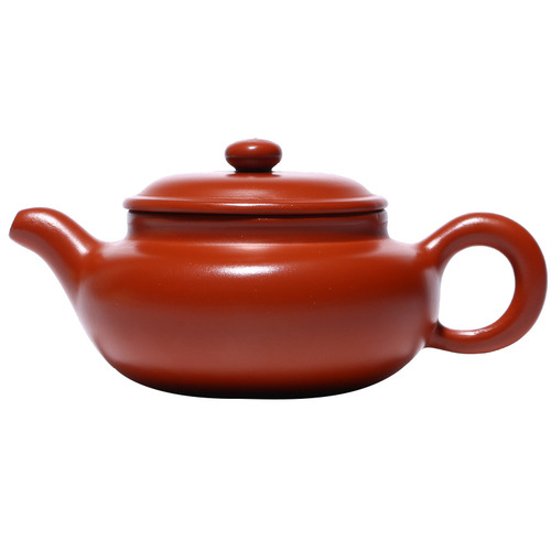 Yixing Ancient Style Purple Clay Teapot with Big Red Robe Tea Set Logo Gift Order Old Purple Clay Tea Set Tea Pot Gift Box