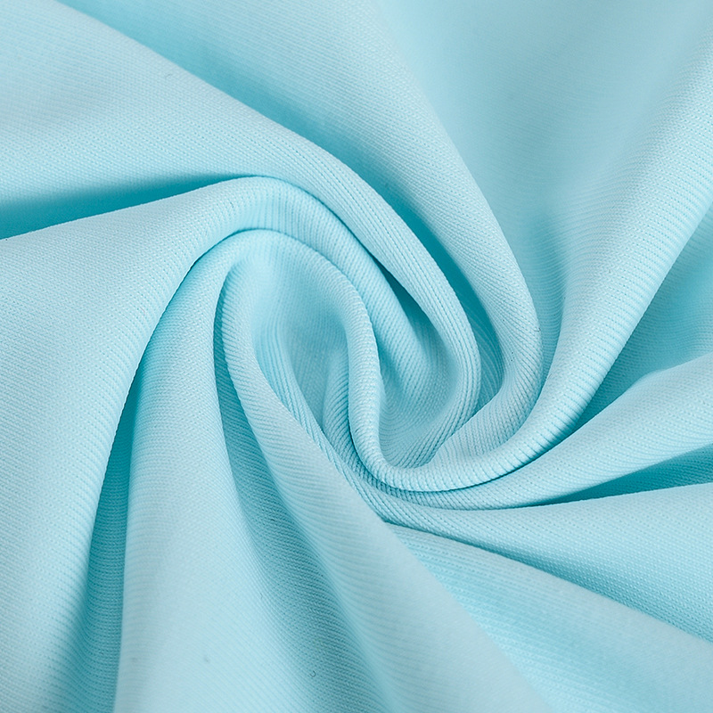 現貨錦綸高彈雙面布親膚裸感瑜伽褲面料速幹打底褲運動服面料速幹