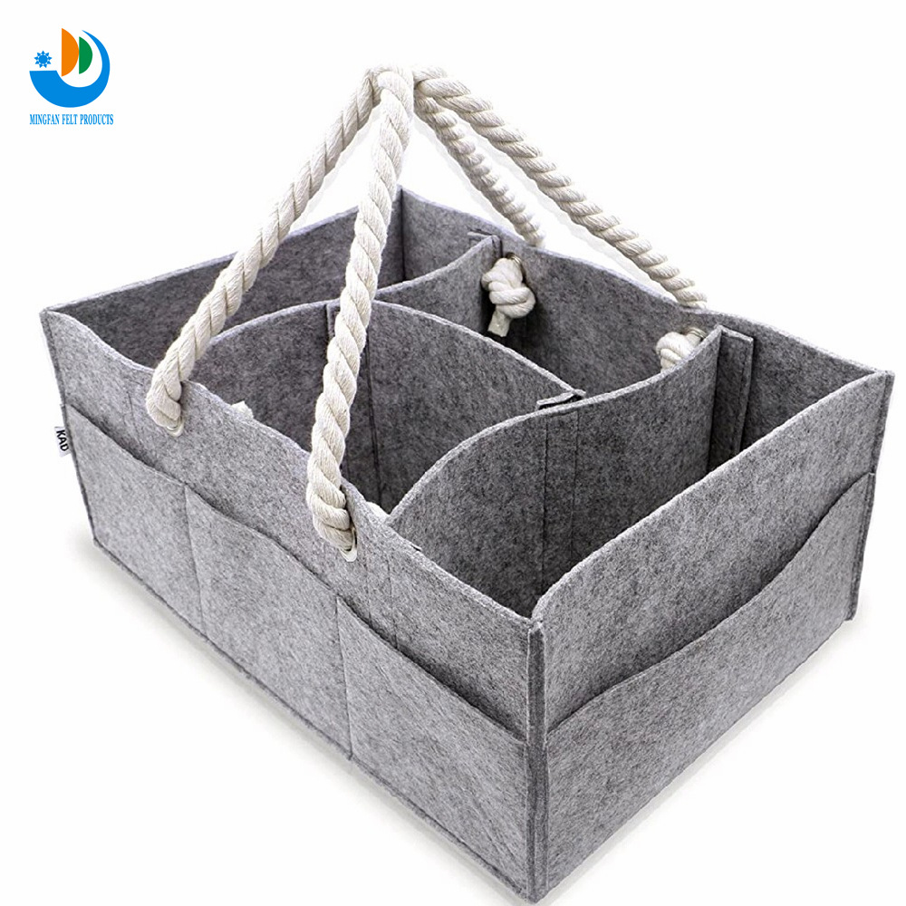 厂家批发定制尿不湿包 毛毡包收纳包 妈咪旅行包 婴儿尿布包