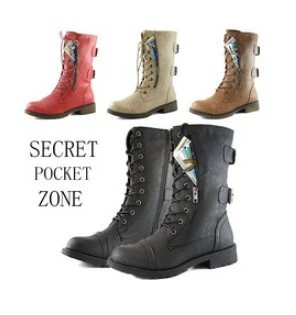 2021 трансграничная Внешняя торговля сапоги рыцаря на низком каблуке с квадратным каблуком сапоги до середины икры на боковой молнии повседневные женские сапоги оптовая продажа с фабрики