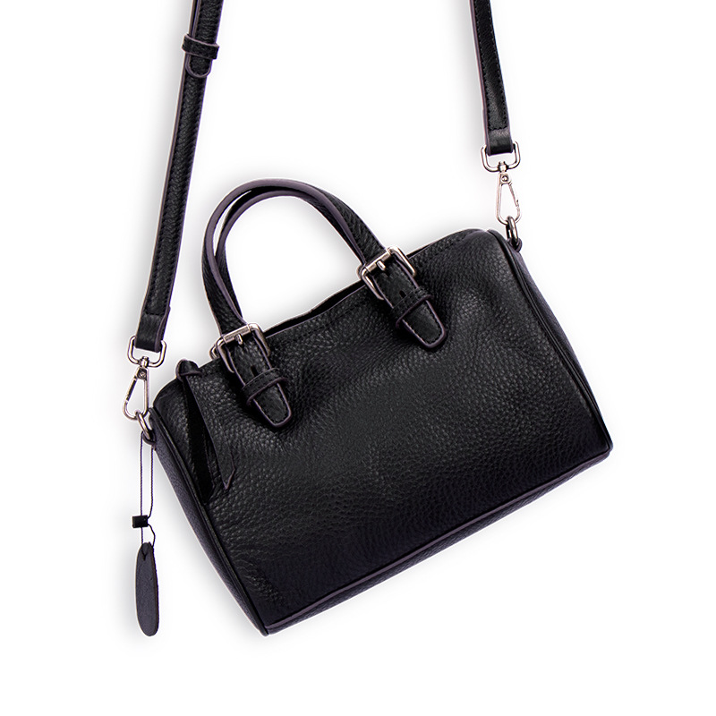 女性カバン本革レトロ2021新型クロスボーダーボストンバッグ大容量通勤バッグ