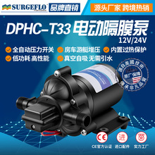 跨境热销 房车泵隔膜泵12V/24V直流水泵船用车载电瓶自吸泵游艇泵