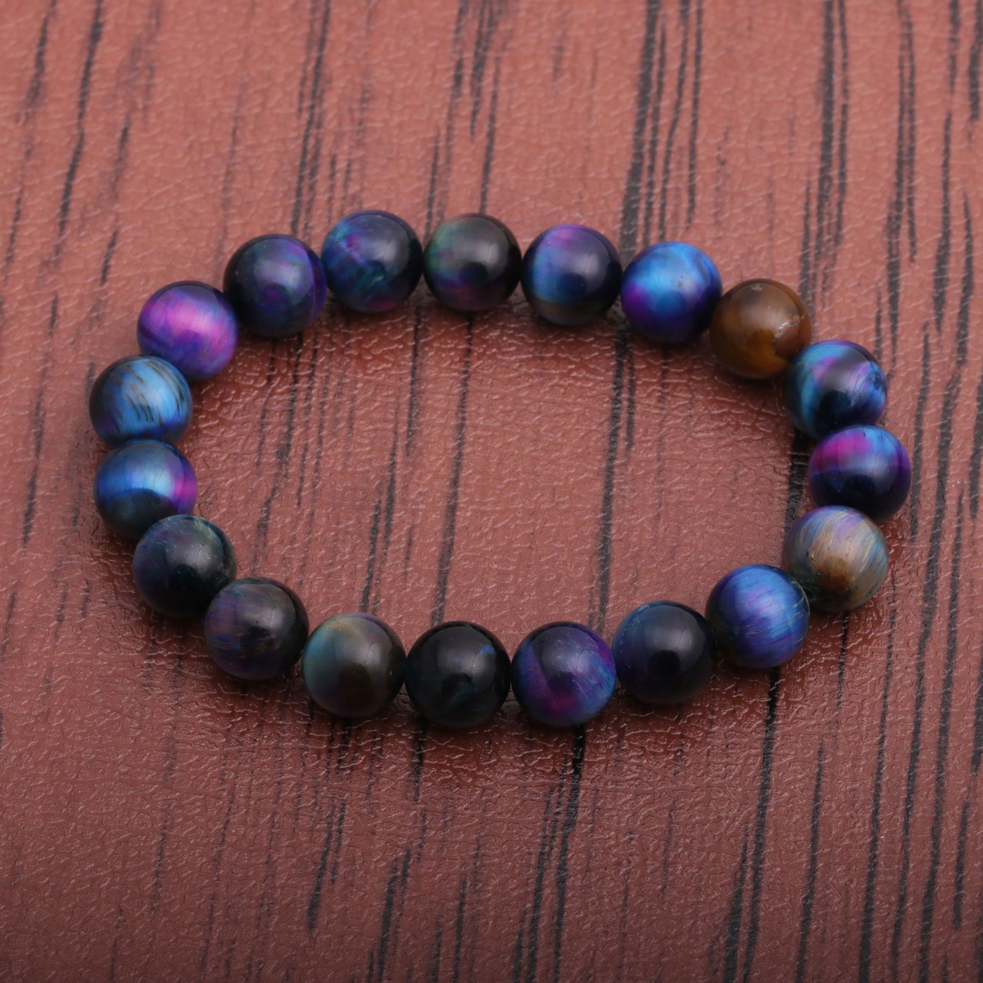 New Starry Sky Tiger Eye Stone Bright Stone Bracelet display picture 8