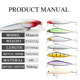 Floating Shrimp Lures Soft Baits Fresh Water Bass Swimbait Tackle Gear