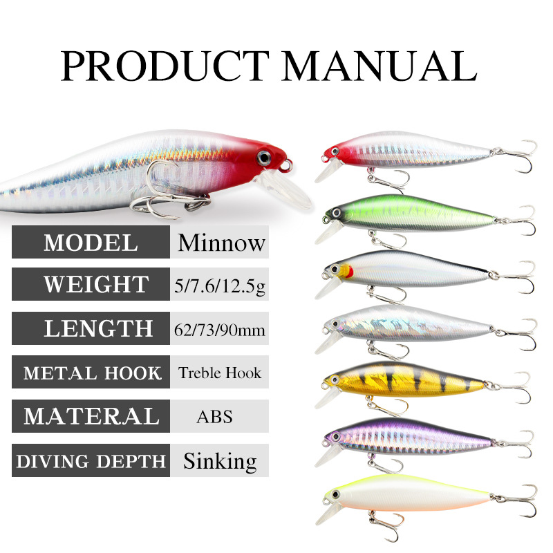 Floating Shrimp Lures Soft Baits Fresh Water Bass Swimbait Tackle Gear