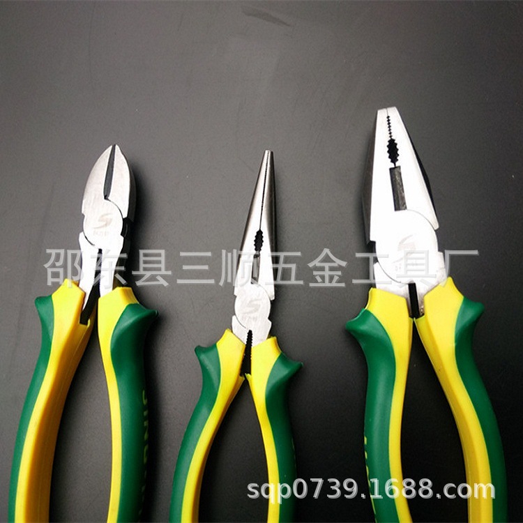 厂家供应6寸  7寸  8寸 钢丝钳 老虎钳 平嘴钳   批发