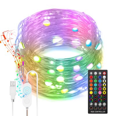 LED Lamp string Symphony of Lights infra-red remote control Light belt music Rhythm Lamp string waterproof Lamp string factory Cross border Selling