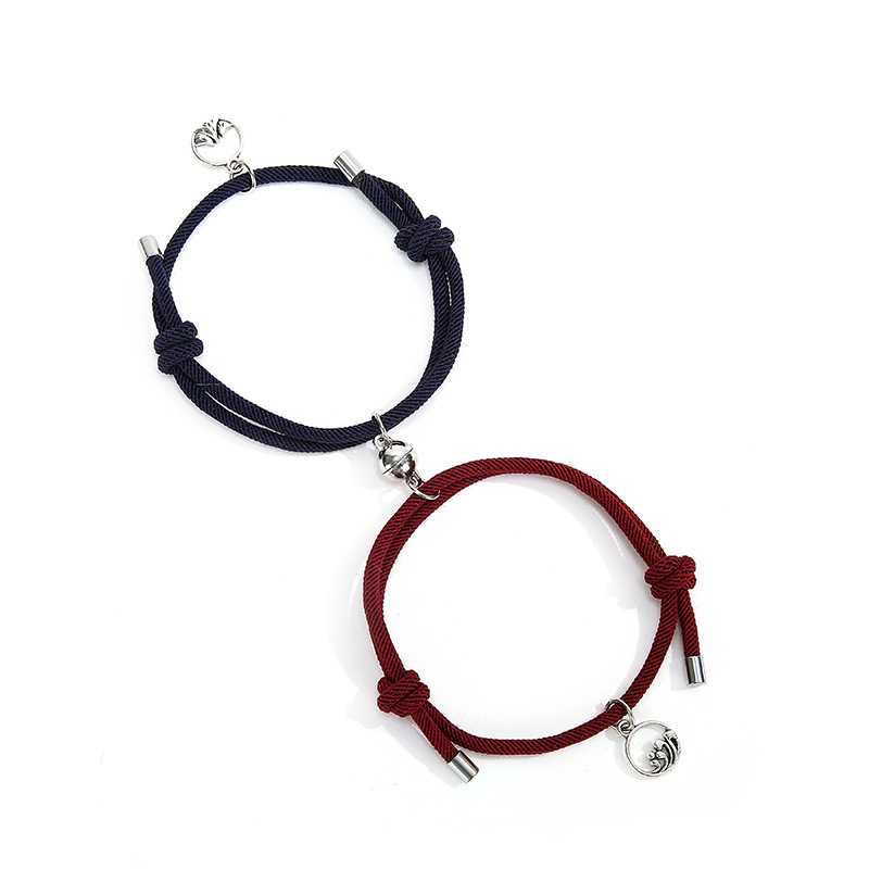 Wholesale Jewelry Simple Alloy Couple A Pair Bracelet Nihaojewelry display picture 6