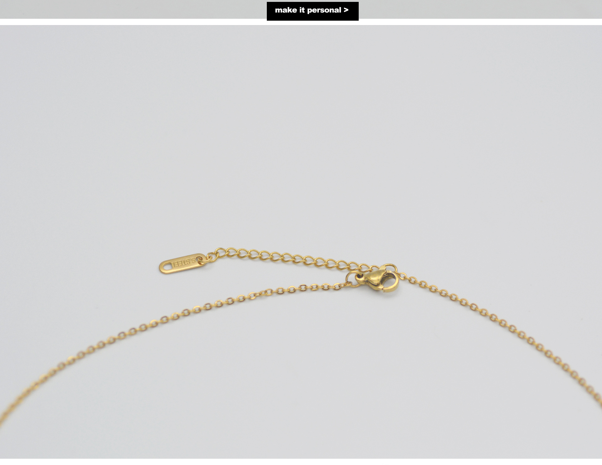 304 Stainless Steel Material Geometric Pattern Women'S Gender PVD Coated 14K Gold Real Gold Plated Geometric 304 Stainless Steel Fashion Waterproof Non Tarnish 304 Stainless Steel Necklace