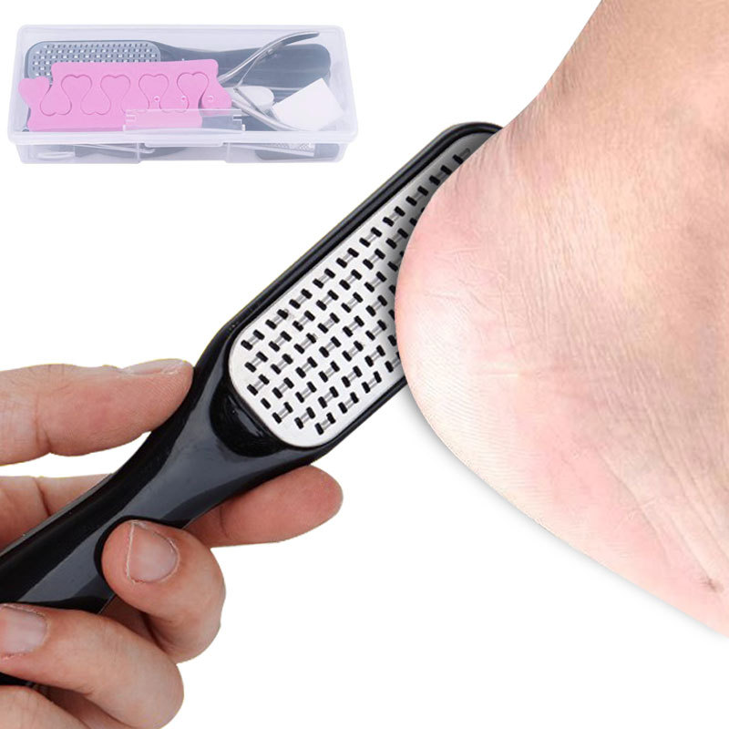 Factory supply 20-in-1 pedicure set, foot file, foot exfoliation, manicure and pedicure tool set