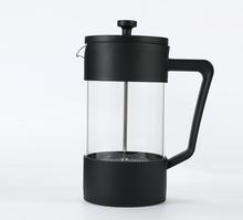 120目不銹鋼304法壓壺咖啡壺玻璃過濾煮茶泡茶葉沖茶器美式咖啡機